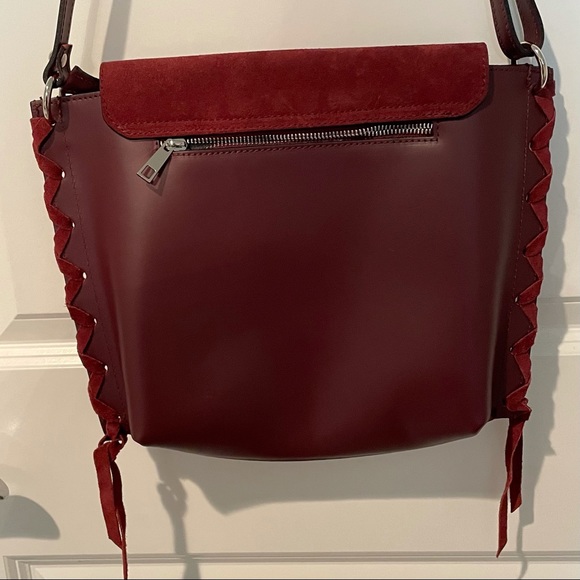 🌟 Christian Laurier Oscar Boho Leather & Suede - Picture 4 of 8